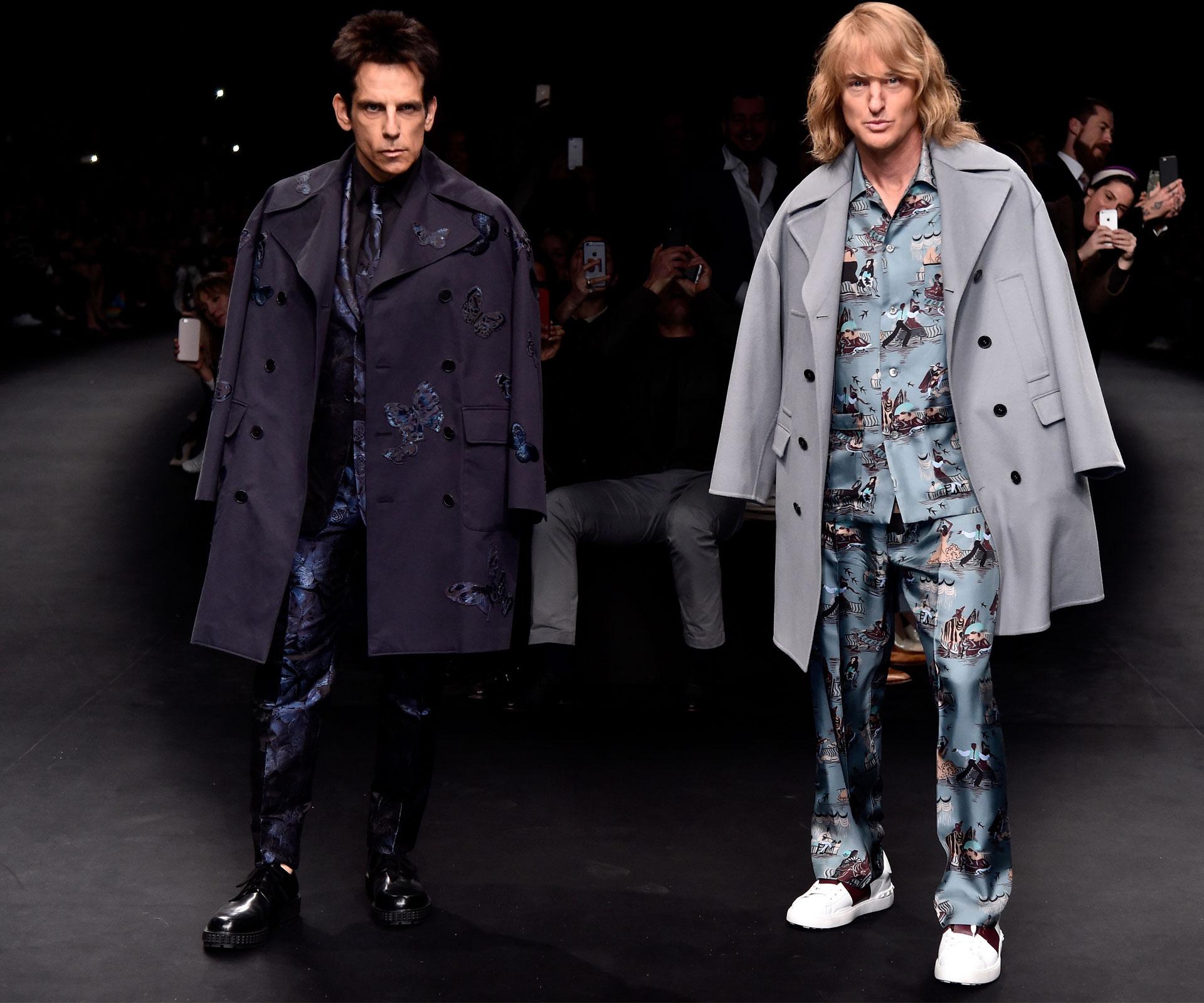 Ben Stiller, Owen Wilson take over Valentino runway