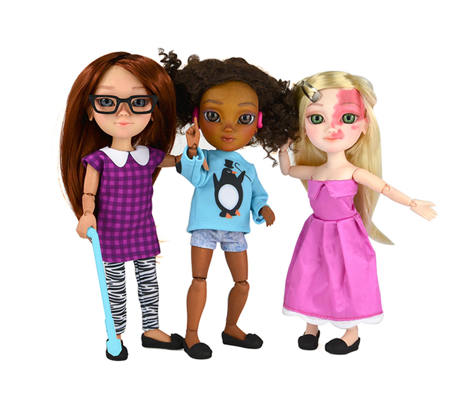 Toy company creates dolls with disabilities