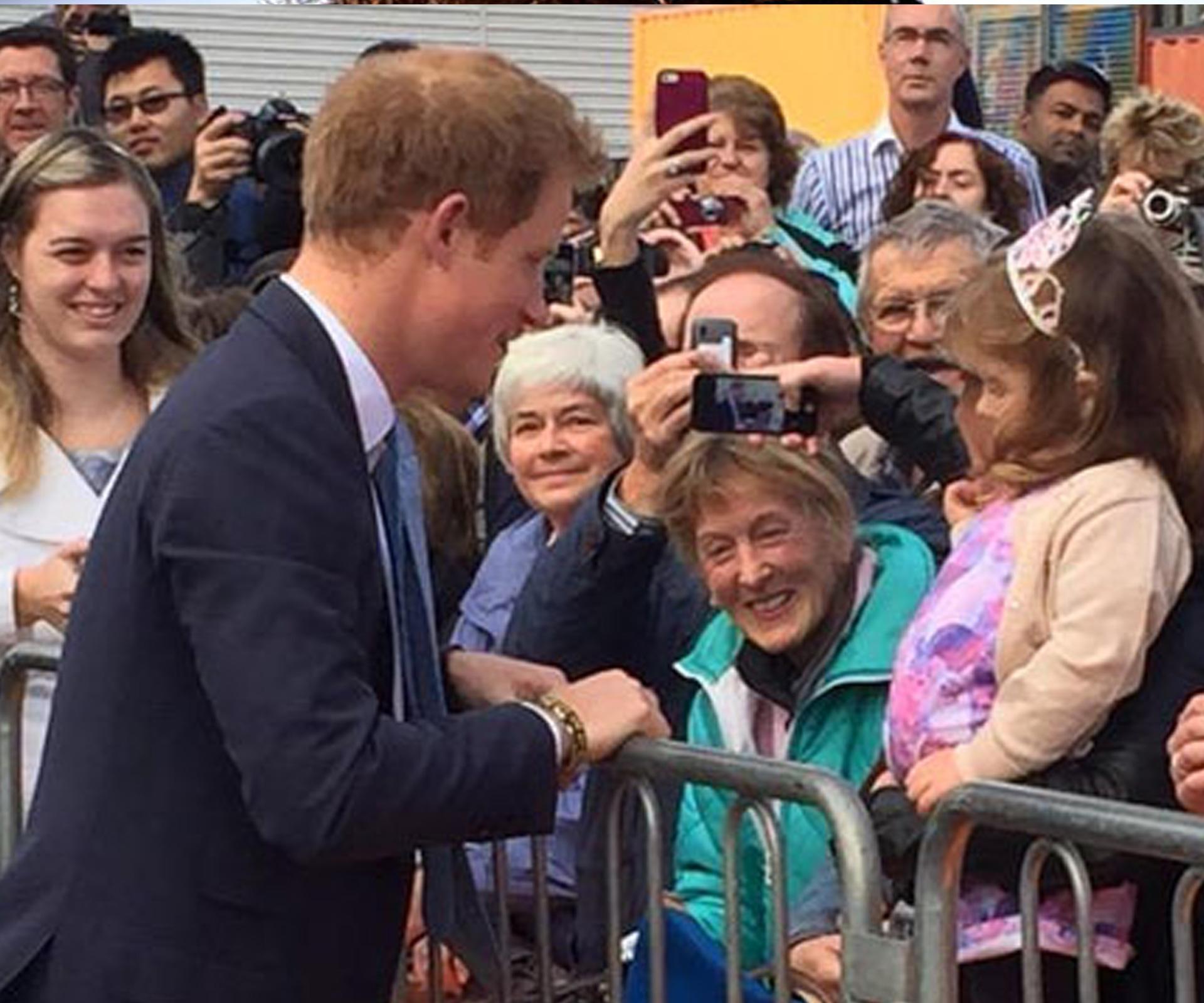 Prince Harry visits Christchurch