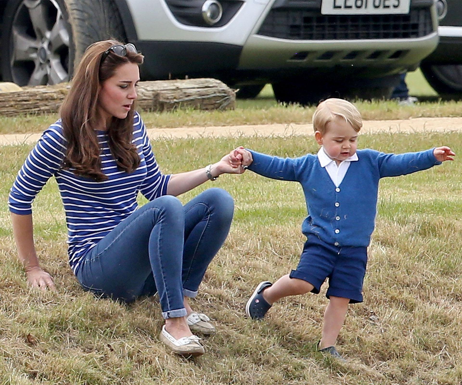 Prince George's day out at the polo