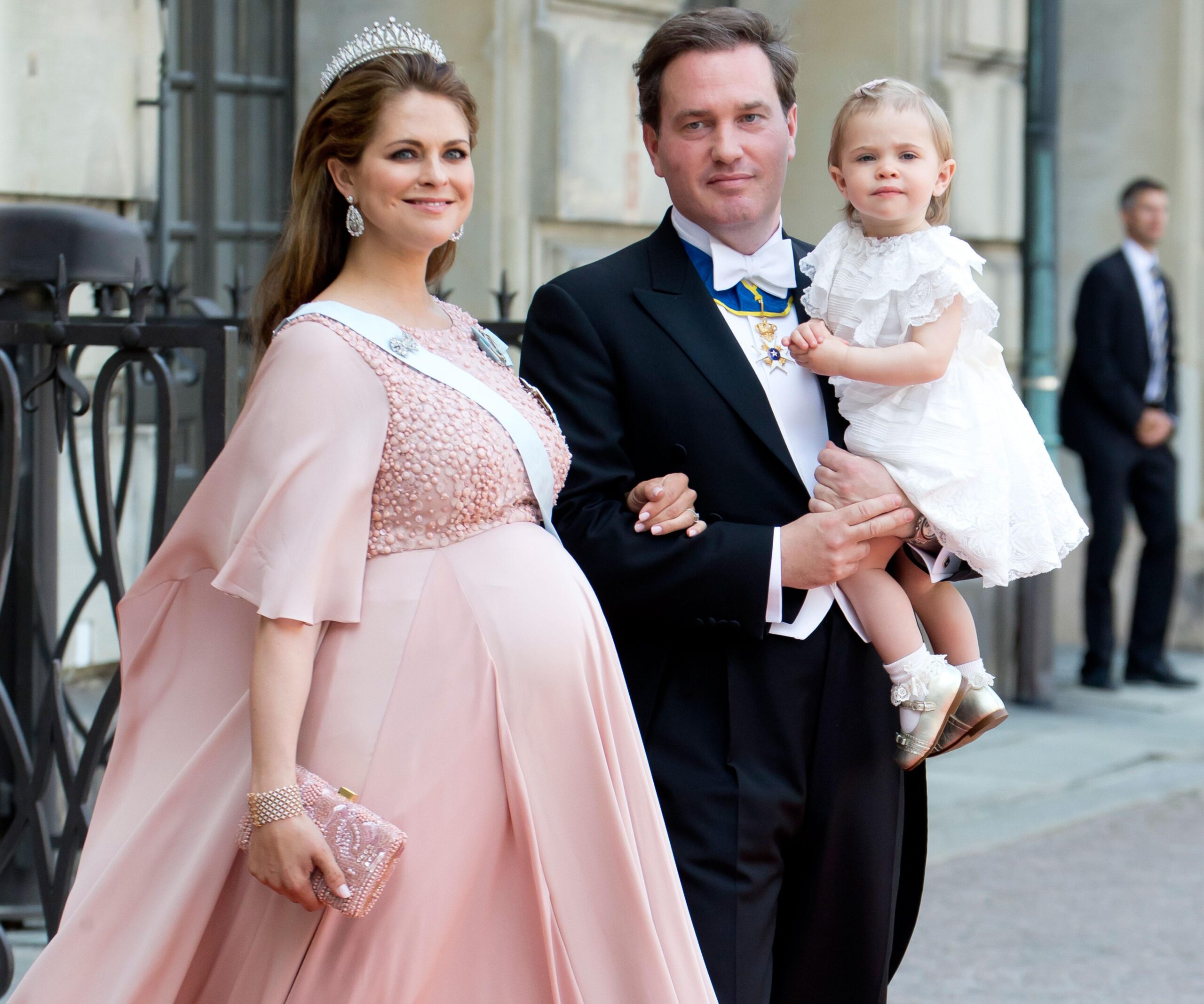 Princess Madeleine of Sweden gives birth