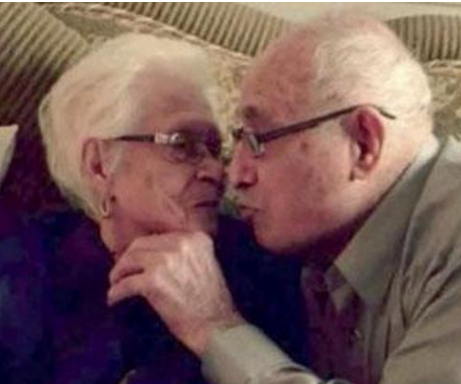Couple celebrate their 82nd wedding anniversary