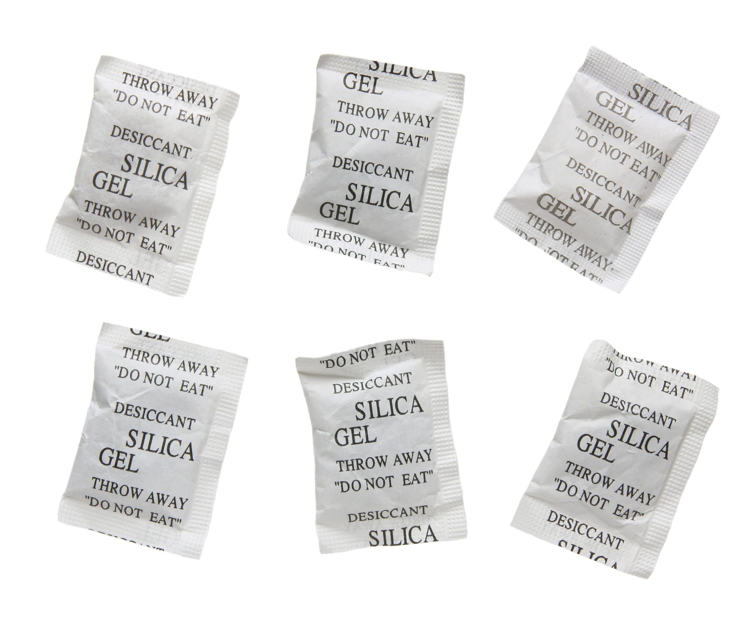 Here’s why you should keep silica gel bags