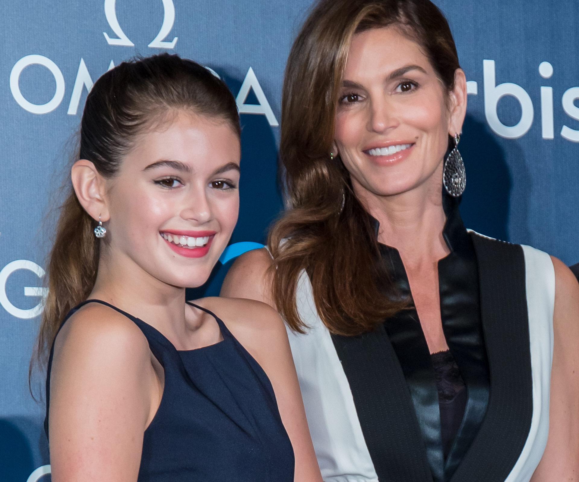 Kaia Gerber covers Vogue with model mum Cindy Crawford