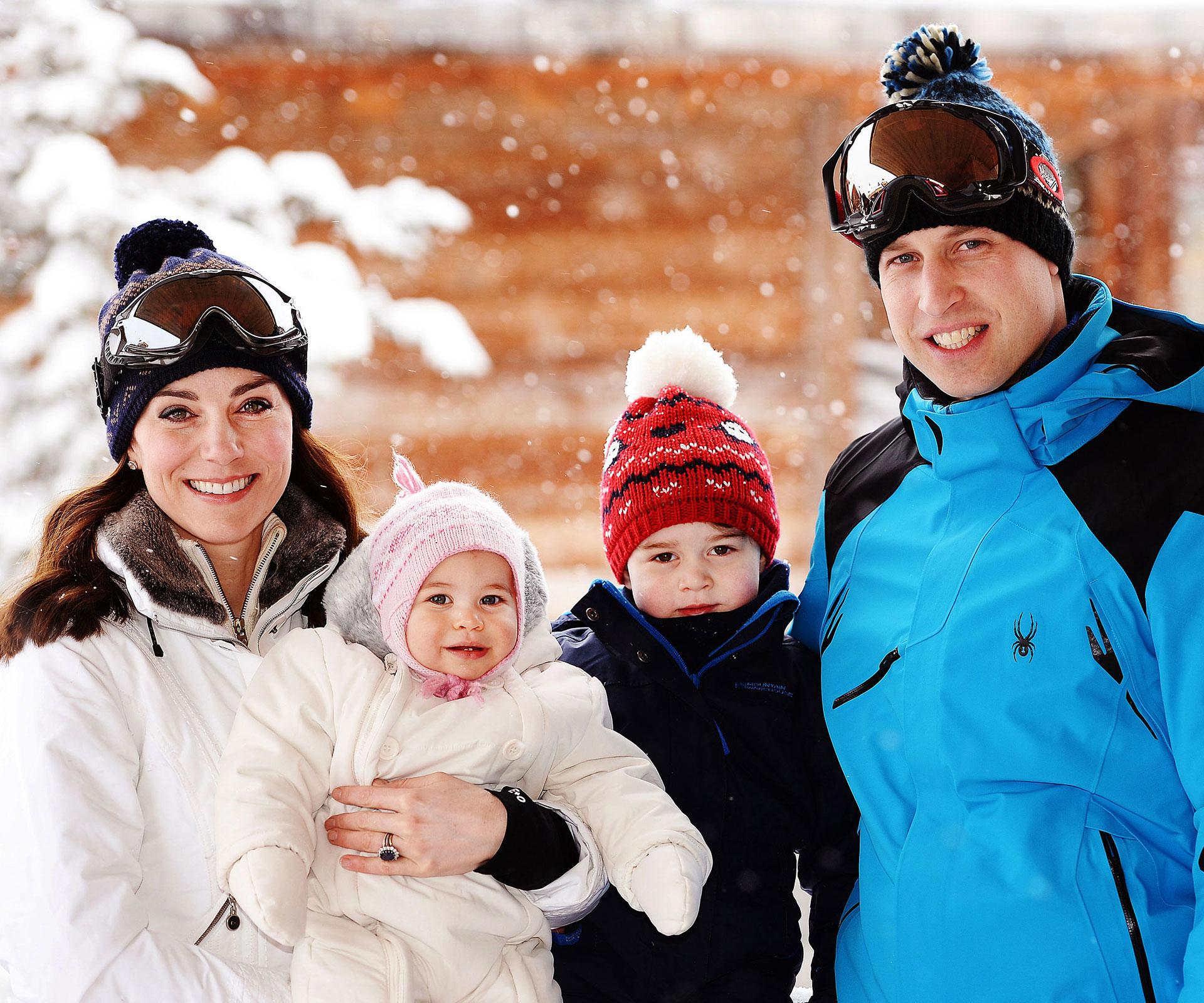 William and Kate share new family photos