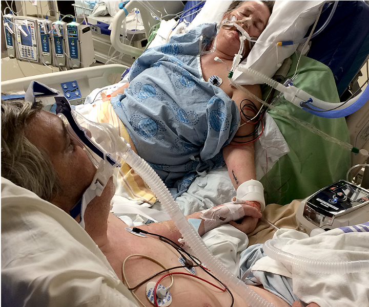 husband and wife on life support say goodbye