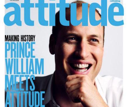 Prince William's gay magazine cover revealed