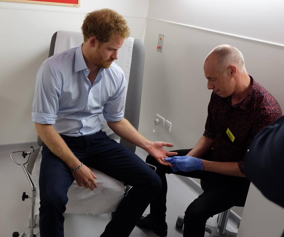 Prince Harry tested for HIV
