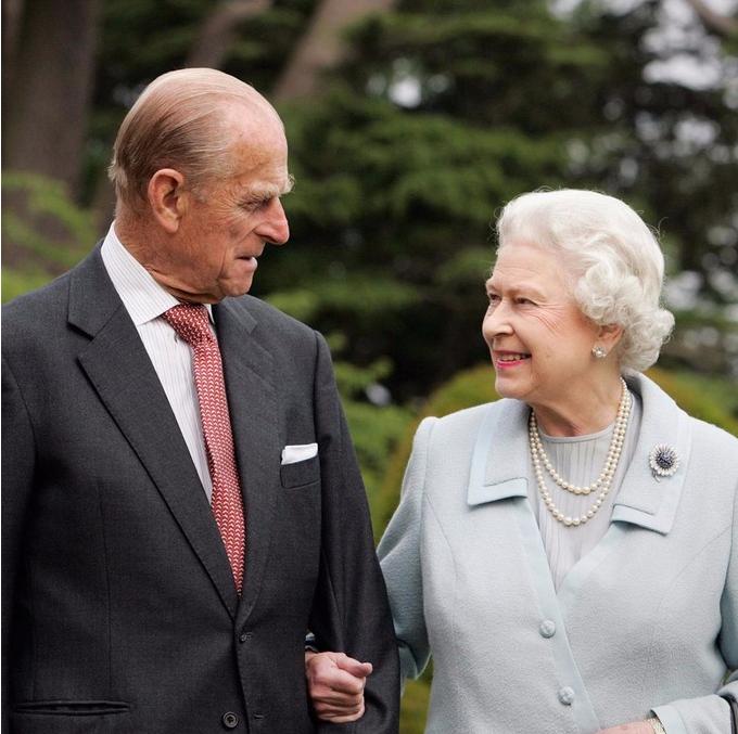 Queen Elizabeth and Prince Philip celebrate their 69th wedding anniversary