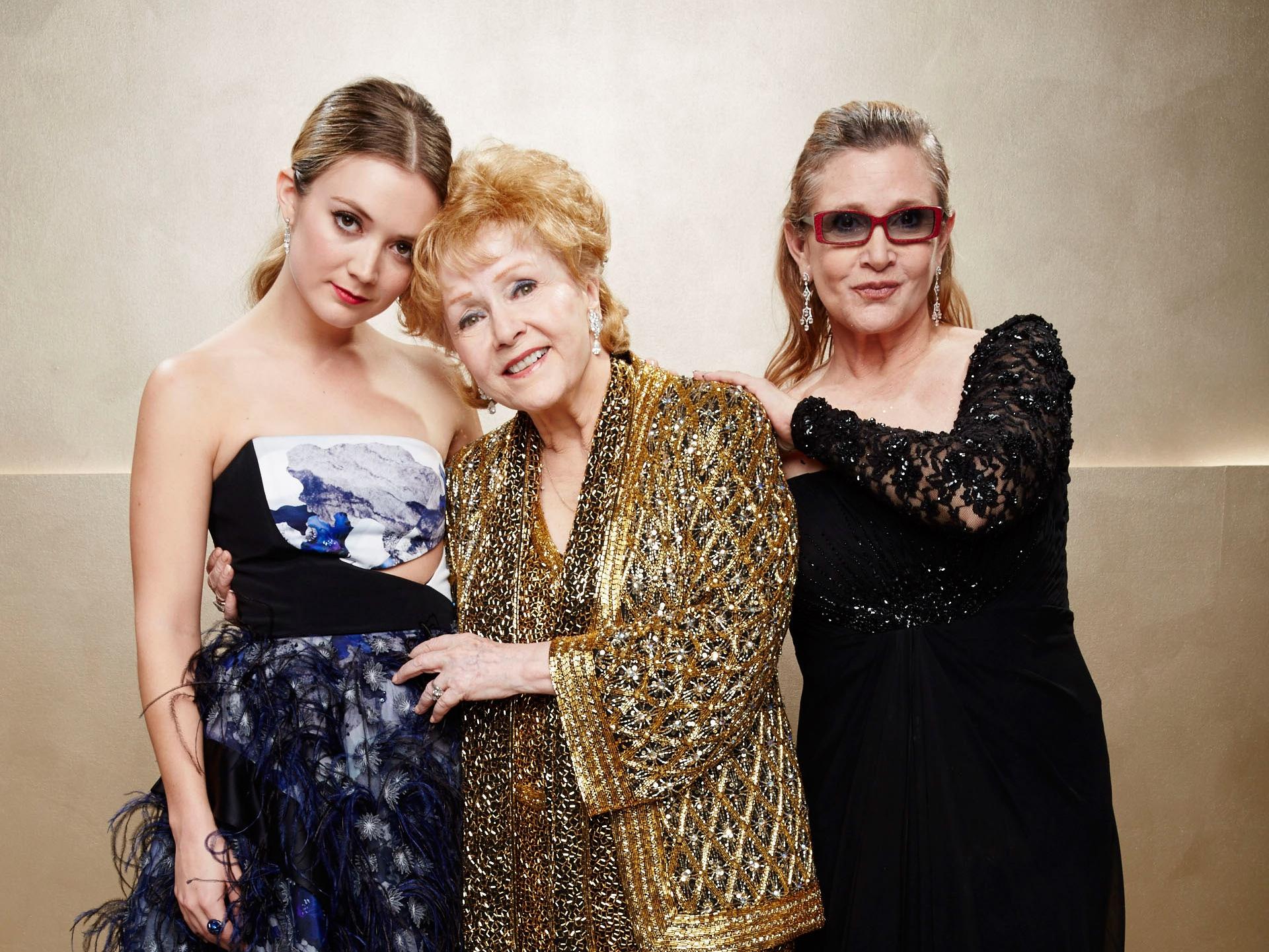 Carrie Fisher’s daughter posts tribute to her late mother and grandmother