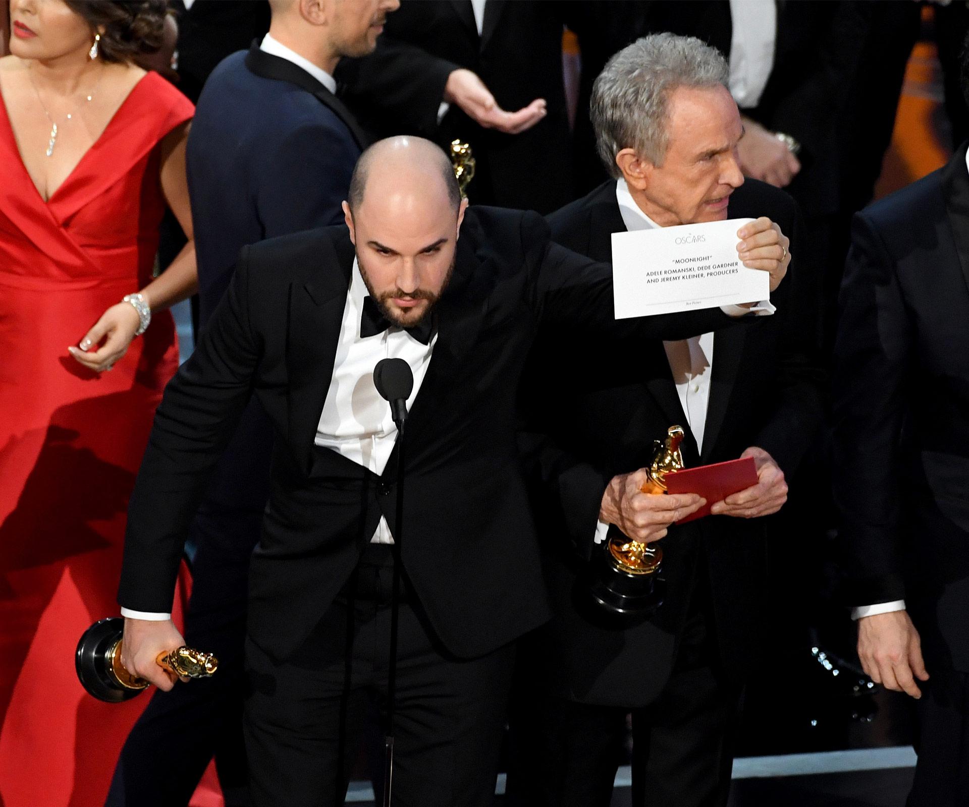 Major Oscar controversy as wrong film awarded Best Picture by mistake
