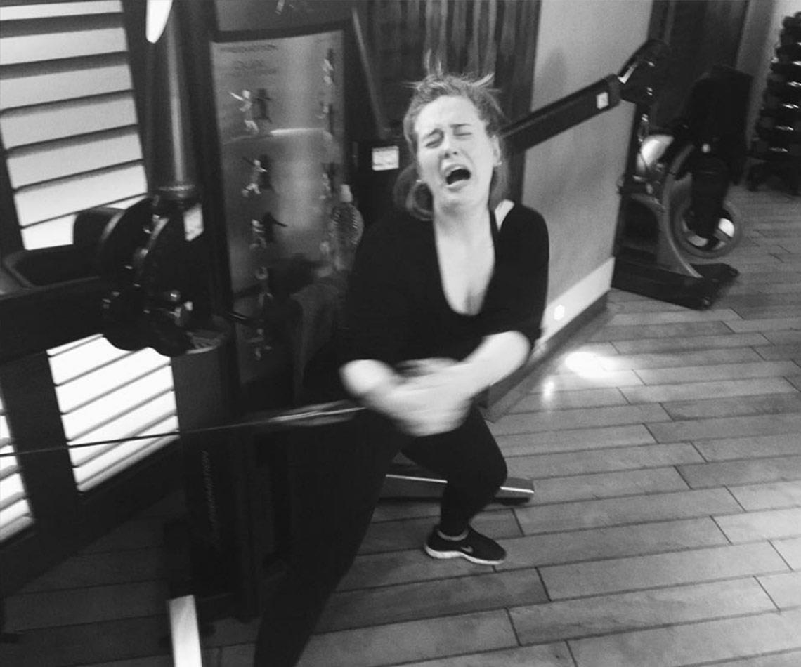 Adele reveals her reluctant workout secrets