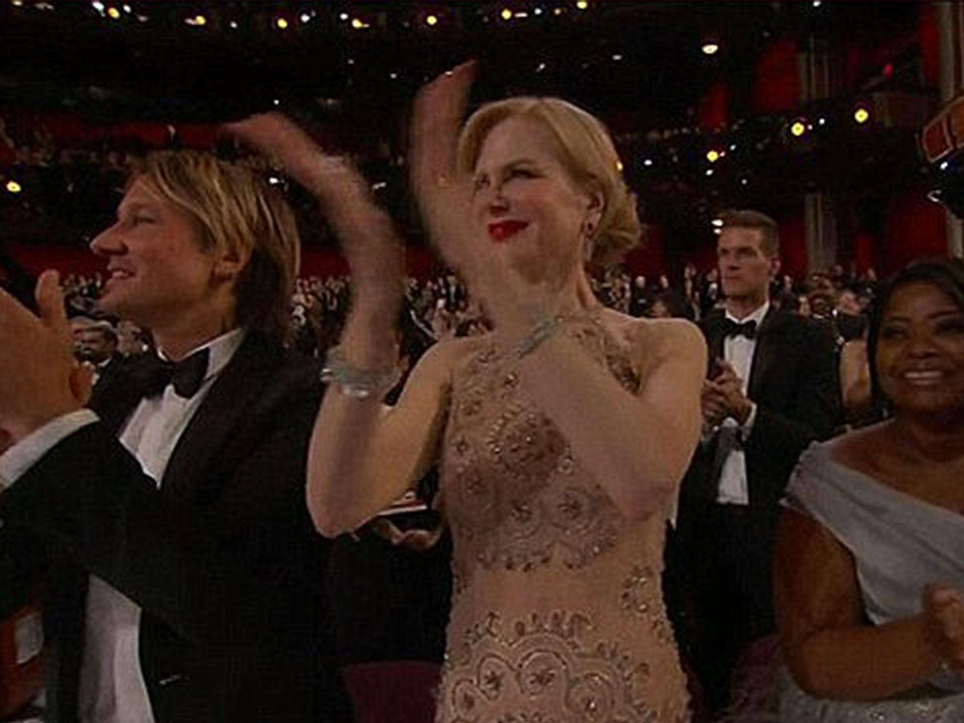 Nicole Kidman finally explains her infamous ‘seal clap’ at the Oscars