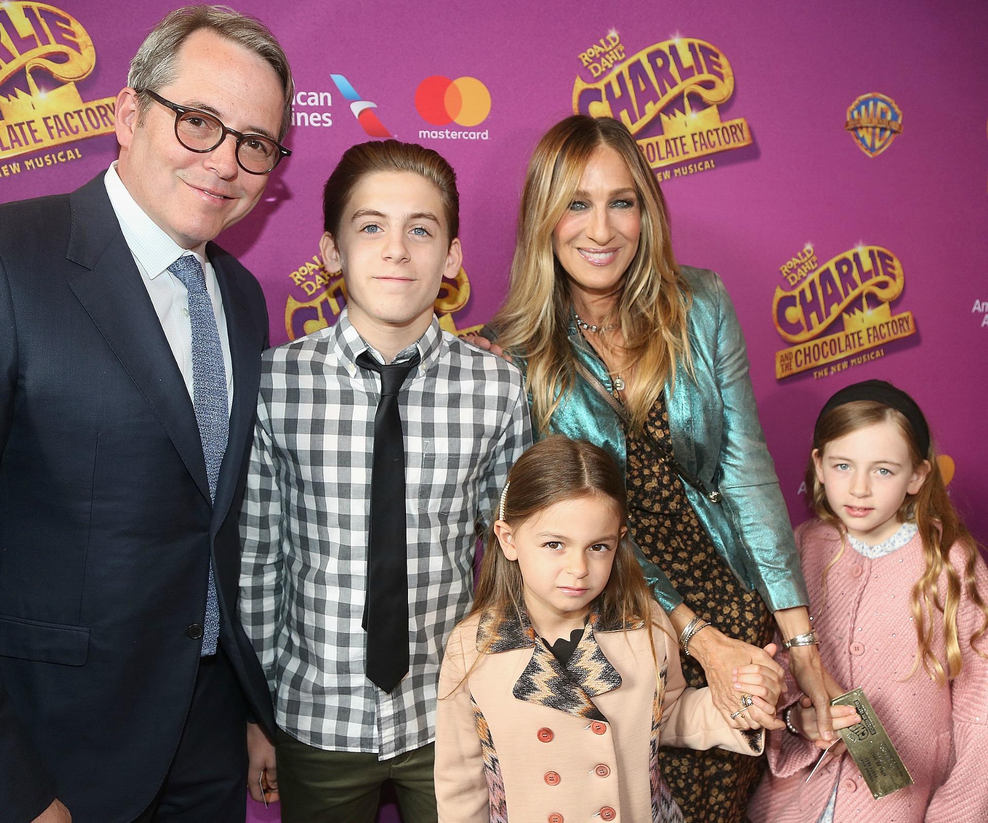 Sarah Jessica Parker and Matthew Broderick's family red carpet outing