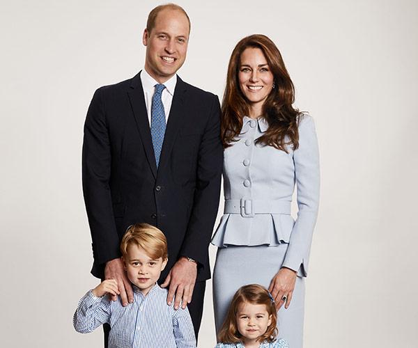Prince William, Duchess Catherine, Prince George, Princess Charlotte