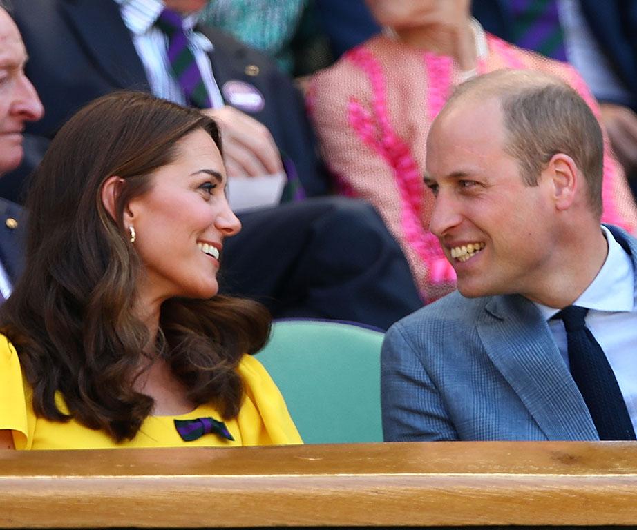 Prince William and Duchess Kate couldn’t look more smitten as they attend Wimbledon