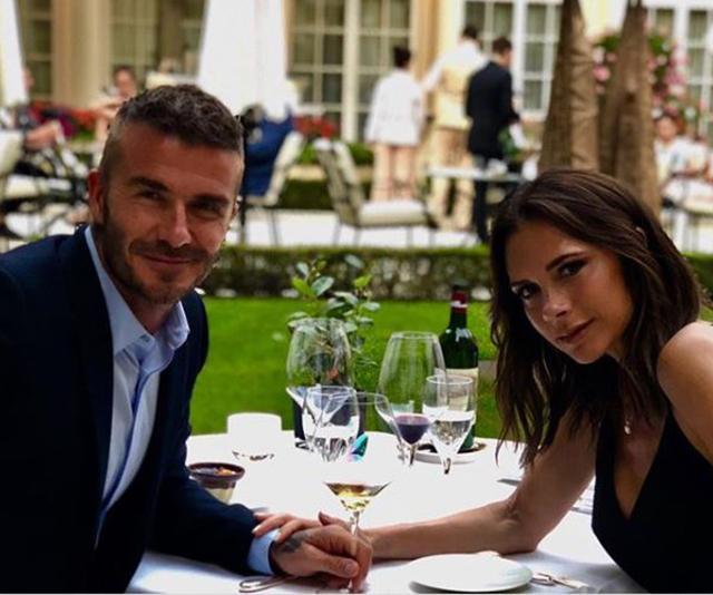 David and Victoria Beckham celebrate their 19th wedding anniversary