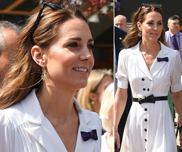 Duchess Catherine ditches the Royal Box at Wimbledon for the public stands