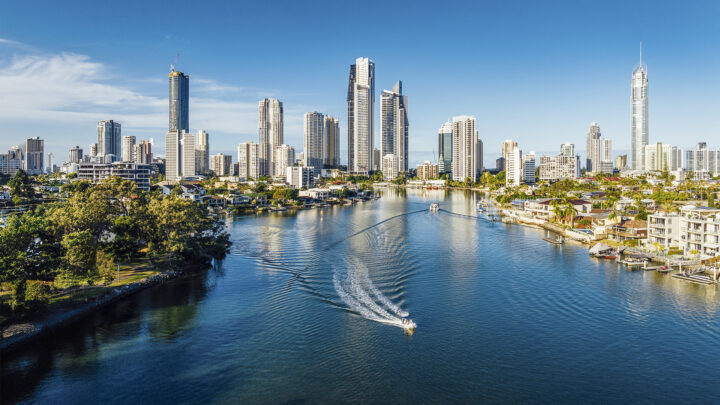 Aerial view of Surfers Paradise