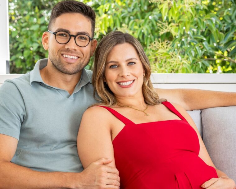 House Rules winners Jemma and Alvaro share their baby joy