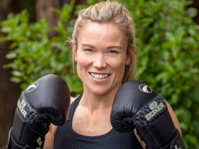 Kickboxing mum Kelly’s a real knockout!