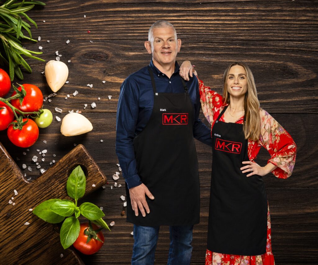 My Kitchen Rules NZ 2024 contestants Mark and Andrea