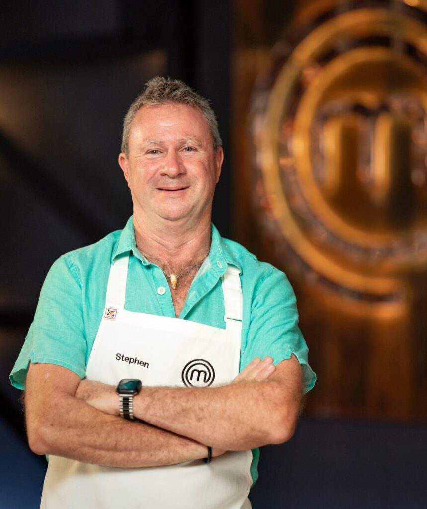 MasterChef promo phot of contestant Stephen Dennis