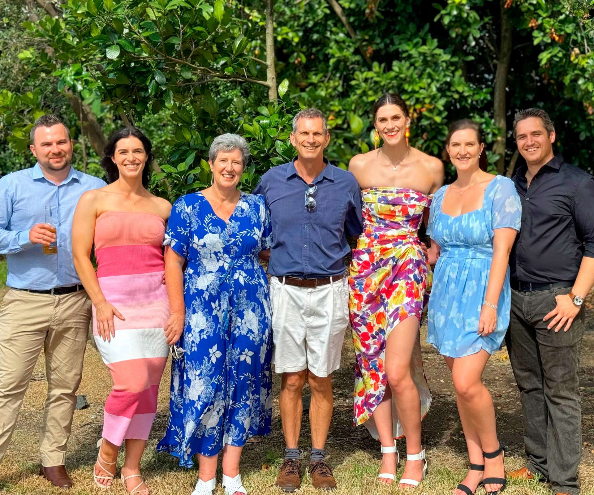 A group family photo