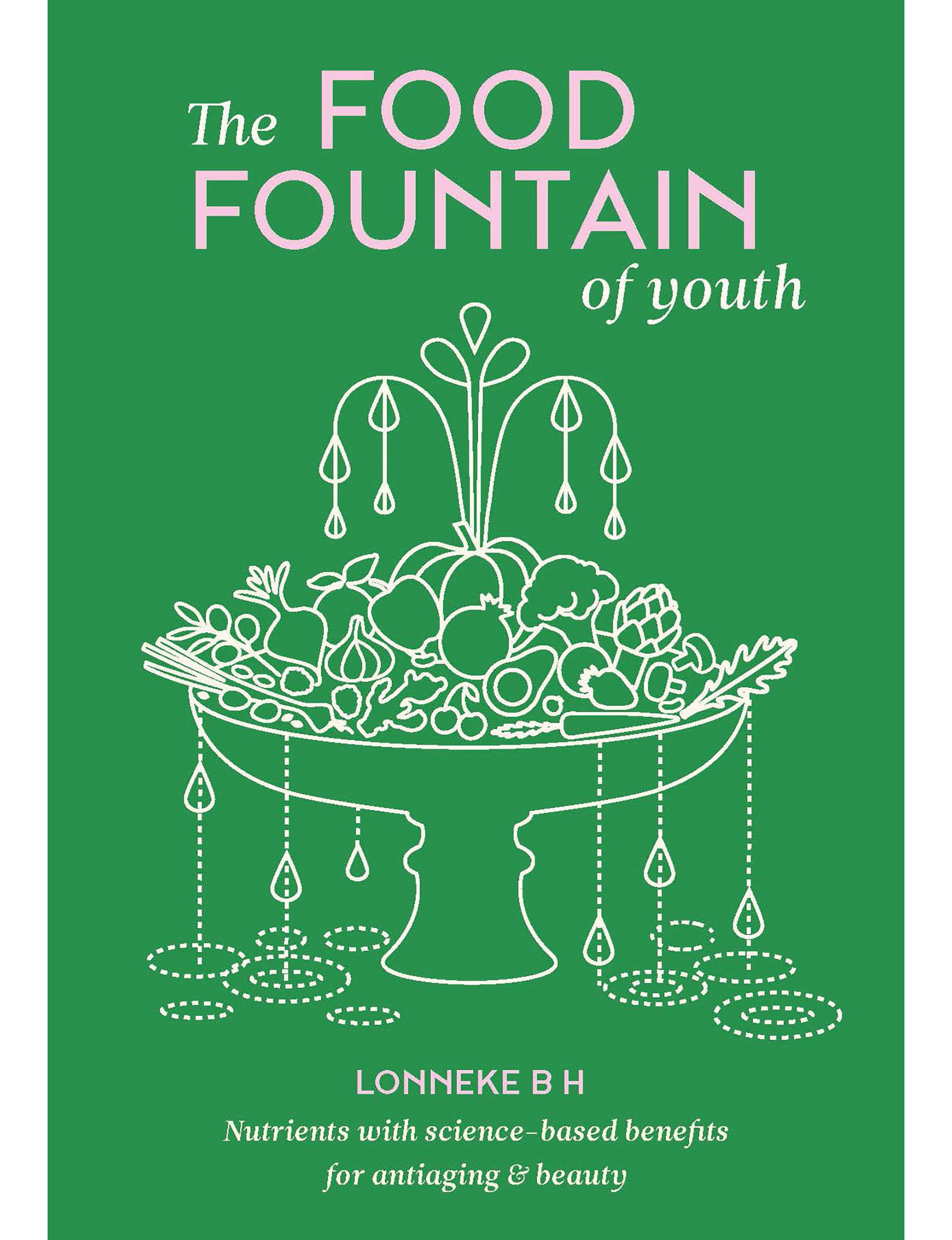 The Food Fountain Of Youth by Lonneke Botello Hernandez book cover