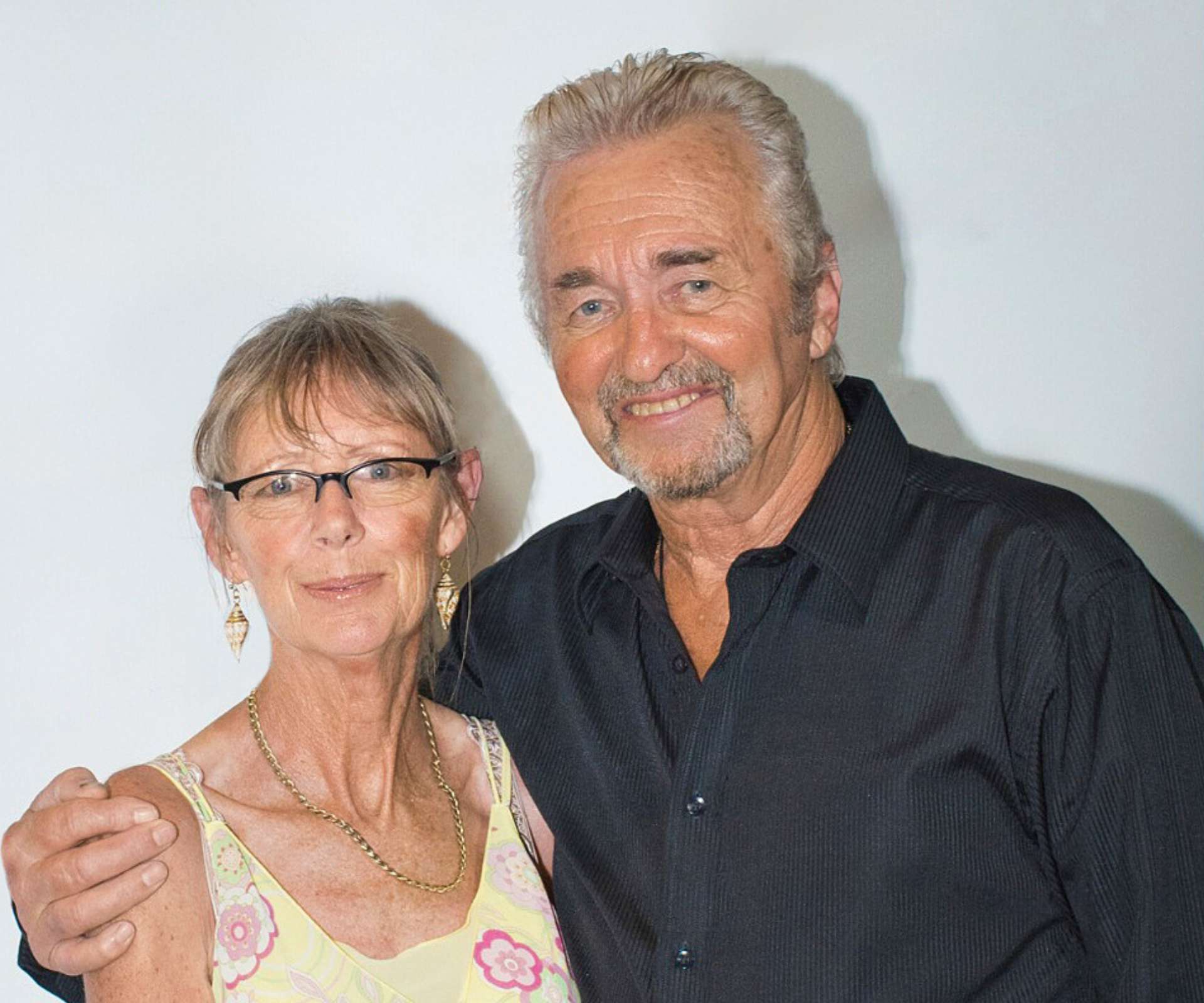 Ray Woolf with his beloved wife Chrissy