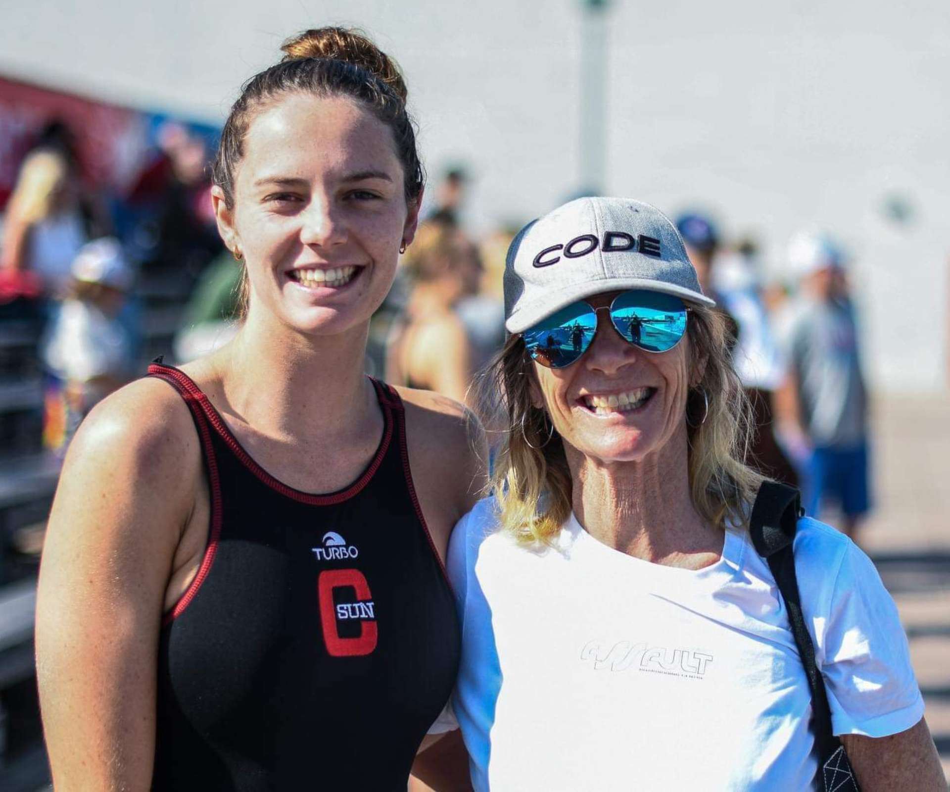 Barbara with her daughter Samantha