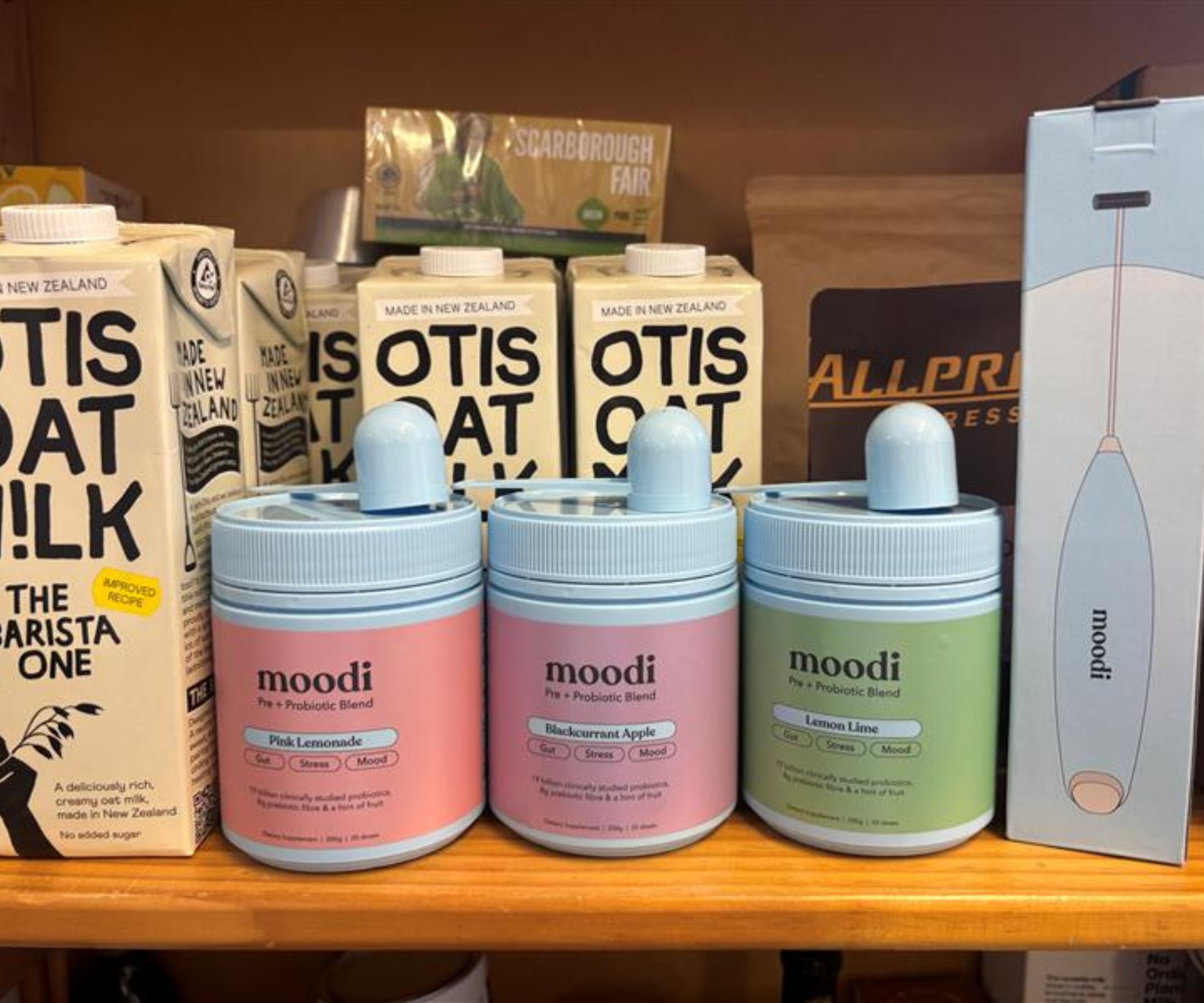 Moodi blends in the office kitchen