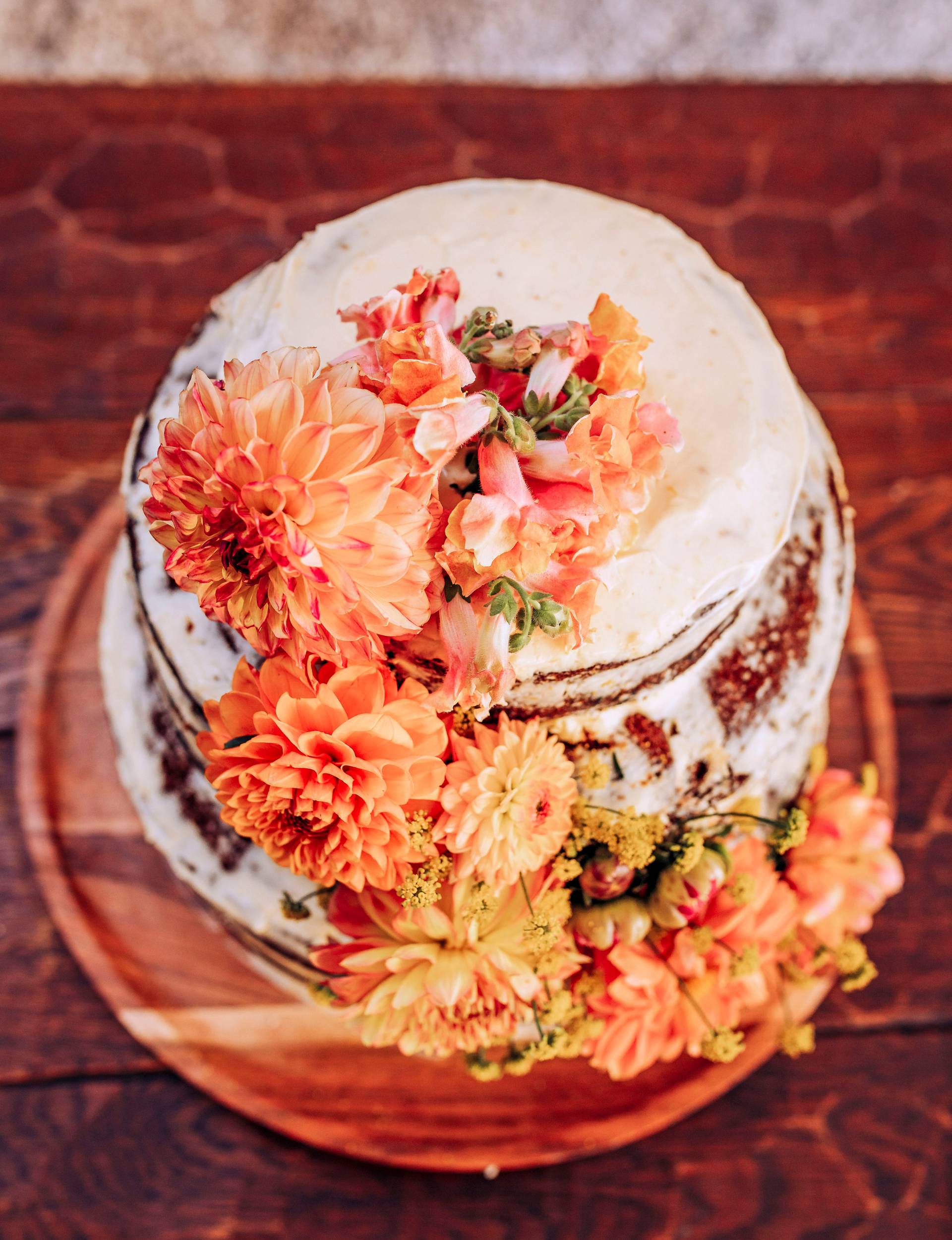 Storm Purvis' wedding cake