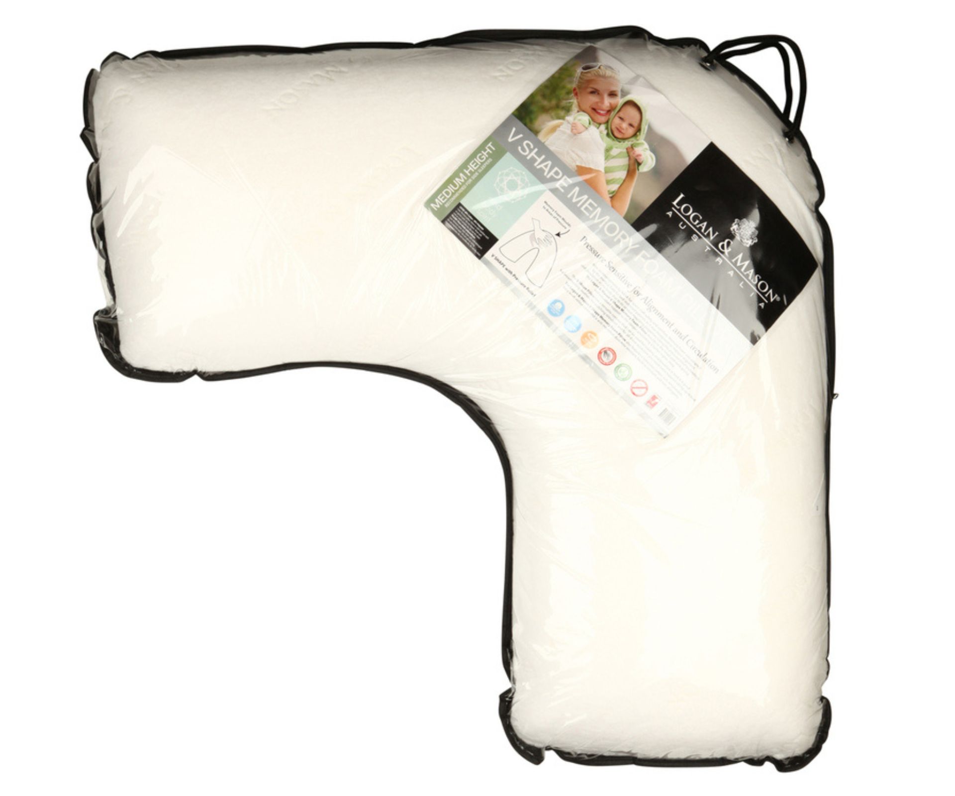 V-shaped pillow