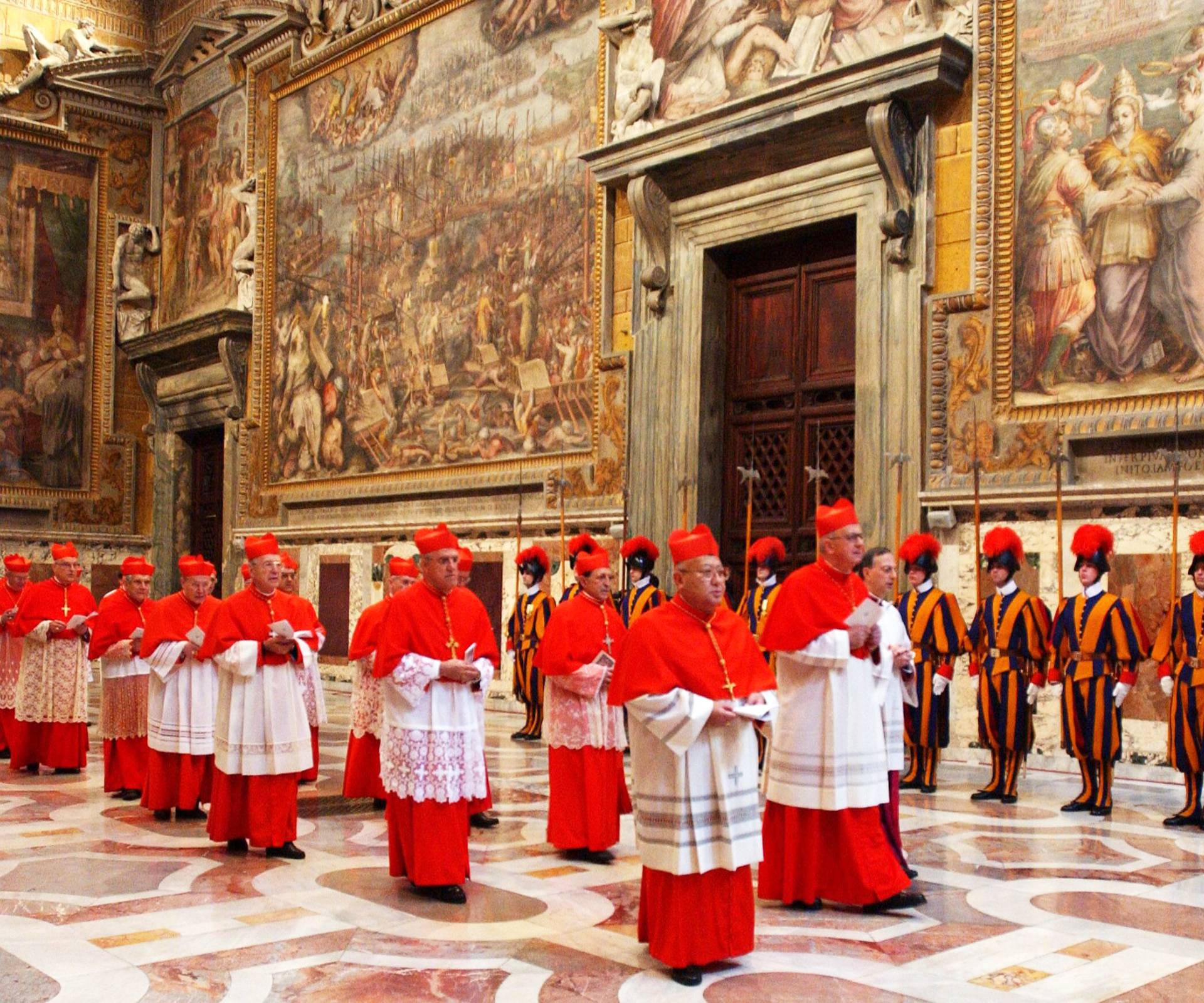 Cardinals in the Vatican