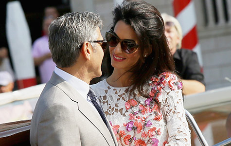 Mr and Mrs Clooney