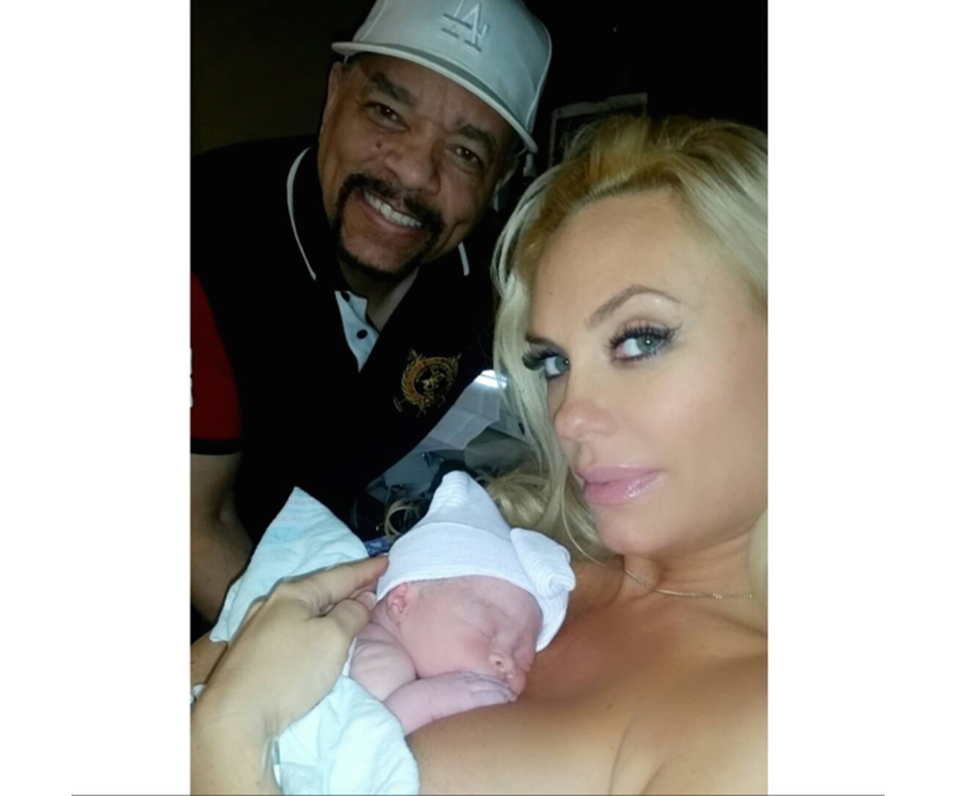 Ice-T and Coco Austin with baby Chanel Nicole