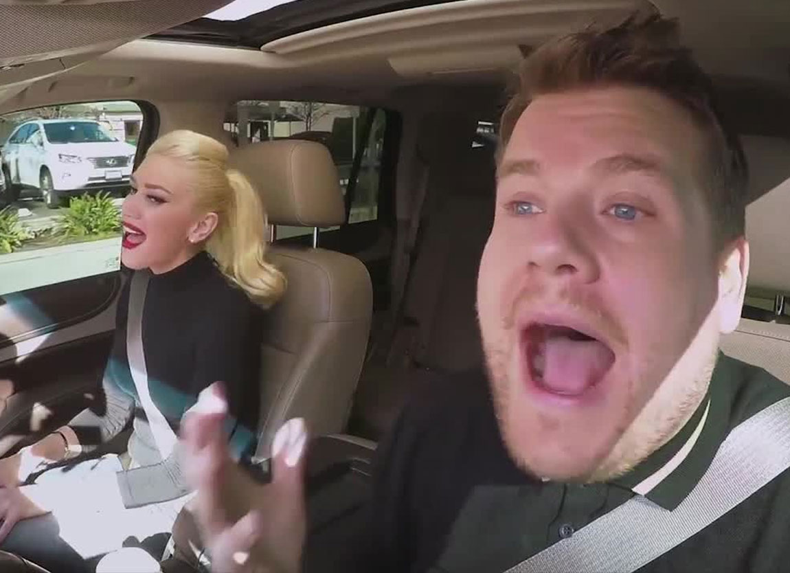 Gwen Stefani joins James Corden for Carpool Karaoke