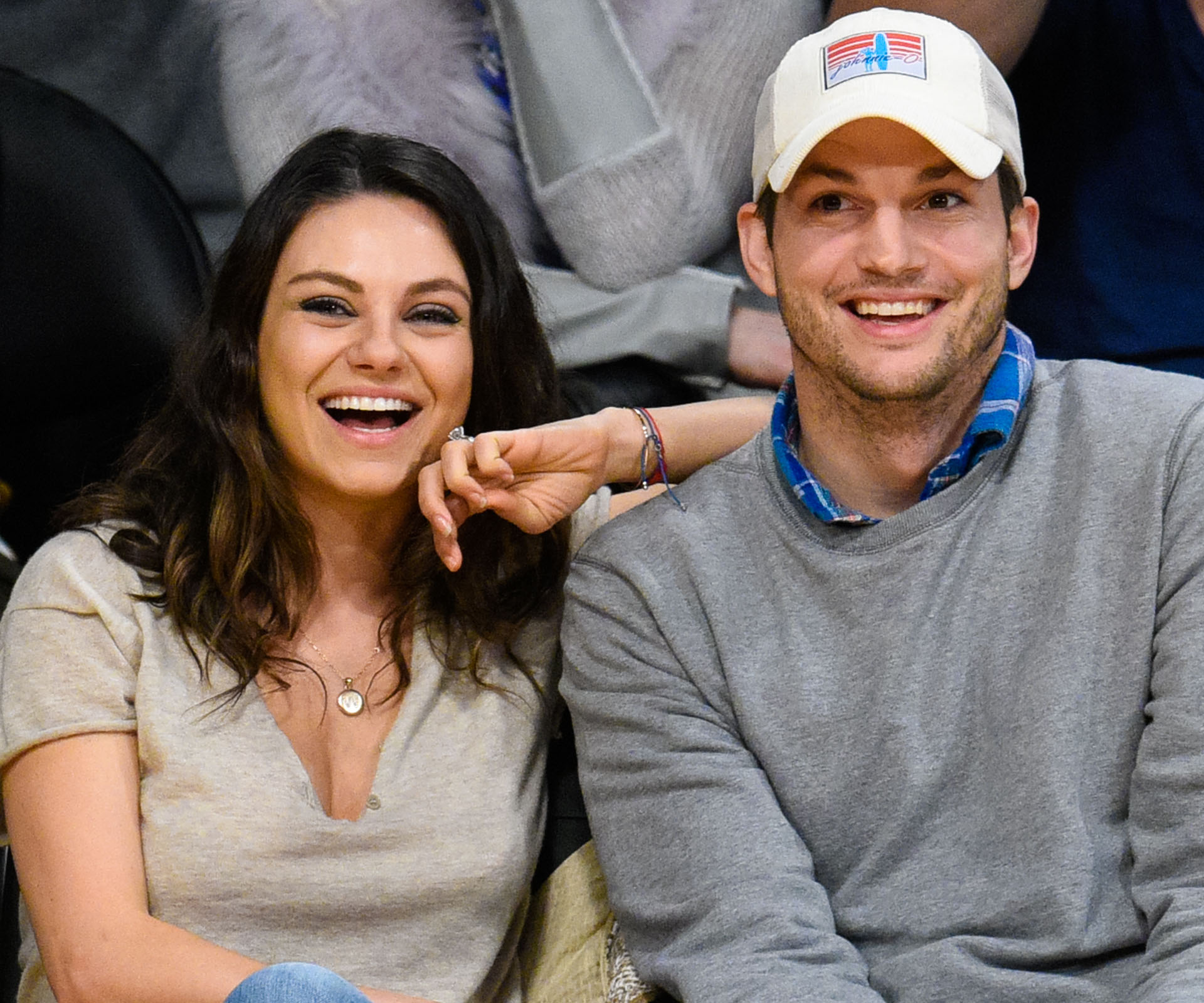 Mila Kunis Ashton Kutcher Wyatt Kutcher