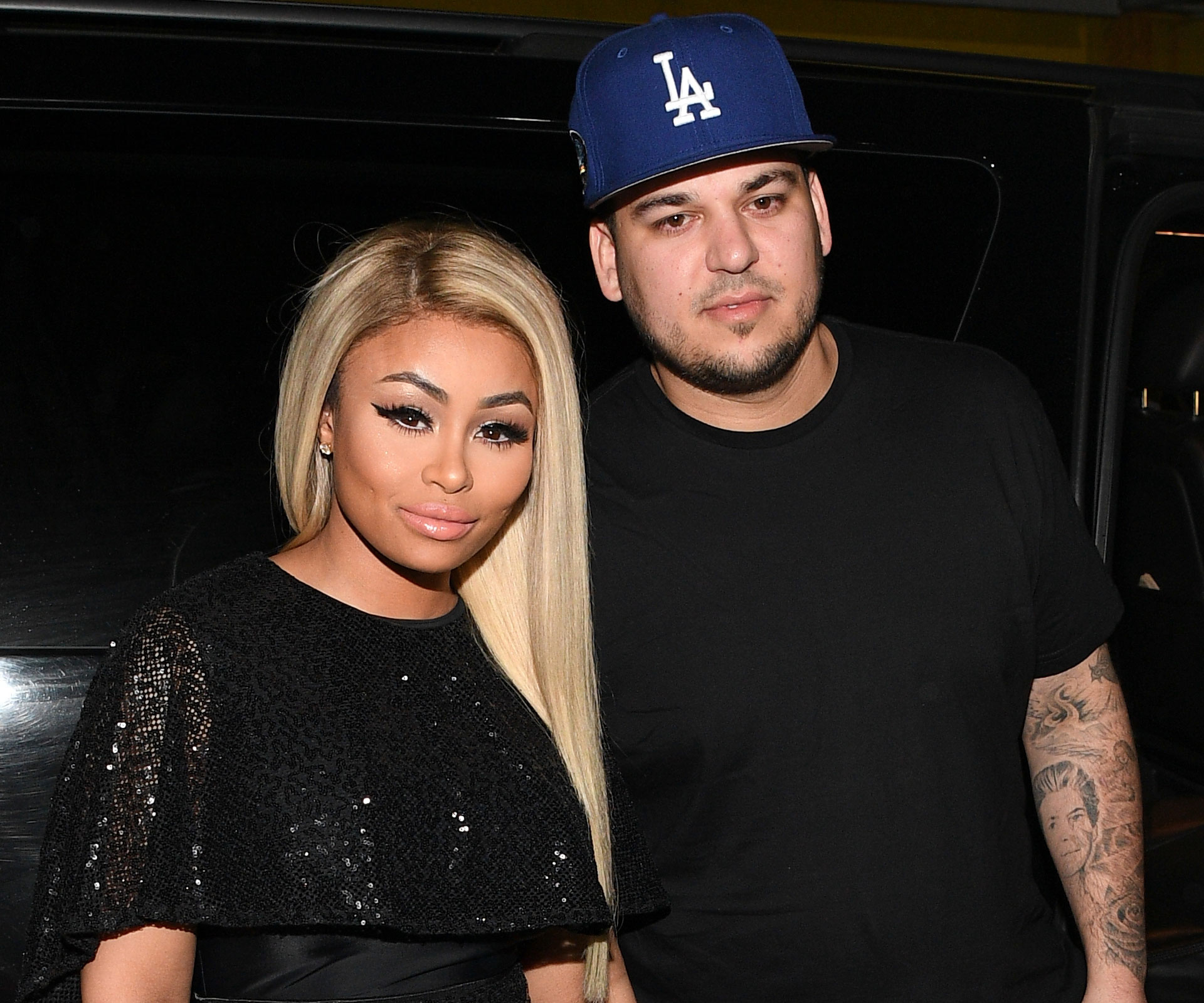 Rob Kardashian gets unborn baby’s name tattooed on his neck