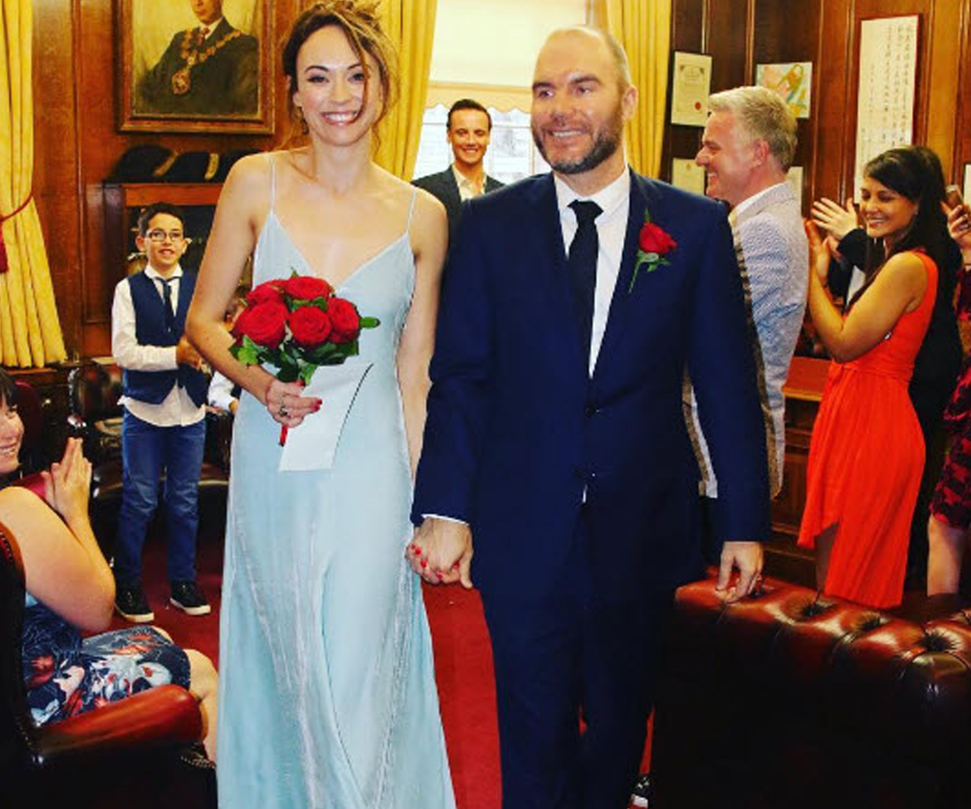 Tova O’Brien marries her Kiwi sweetheart in London