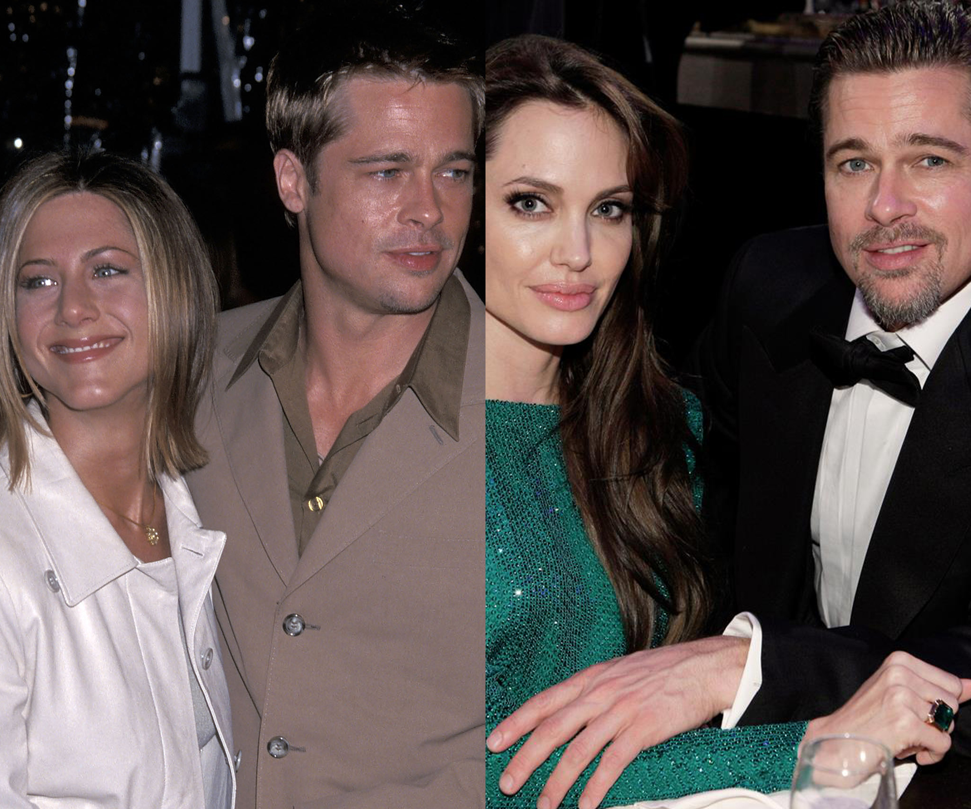 Brad Pitt Jennifer aniston angelina jolie