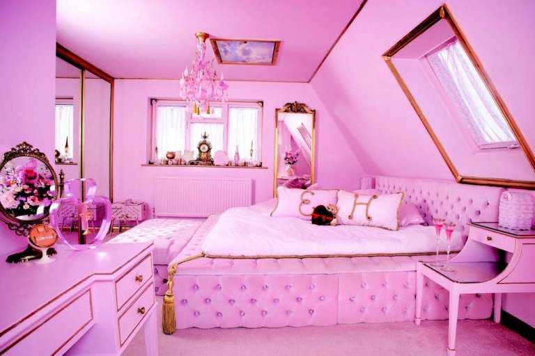 Pinkest house ever