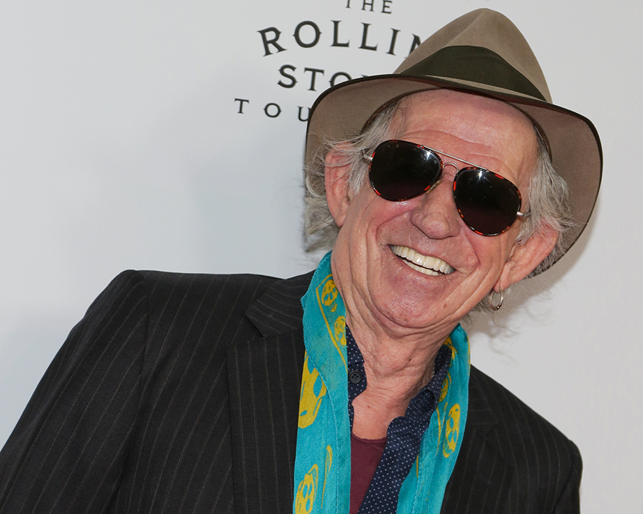 Keith Richards is donating some of his possessions to help raise funds for charities that support disabled adults.