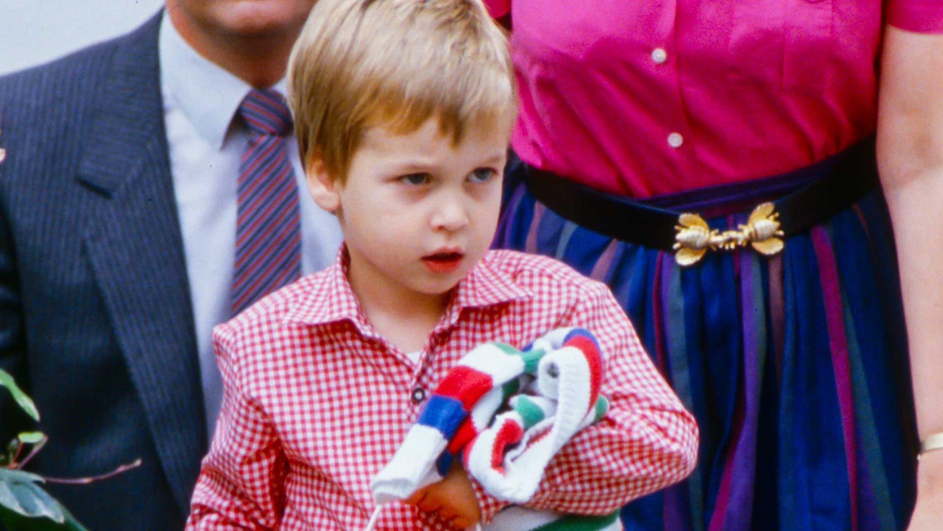 Prince William’s first day at school