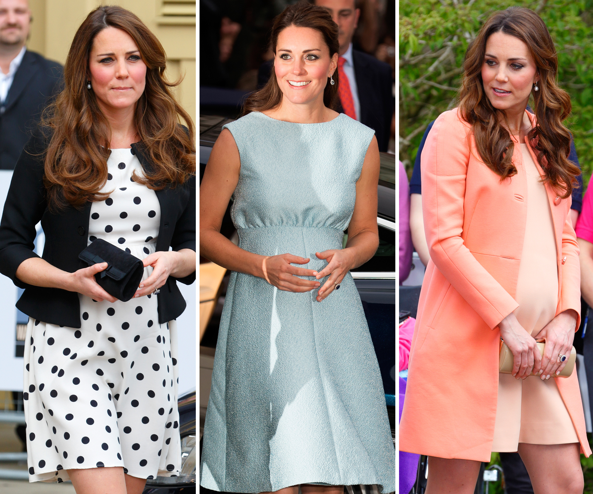 Kate Middleton pregnancy style