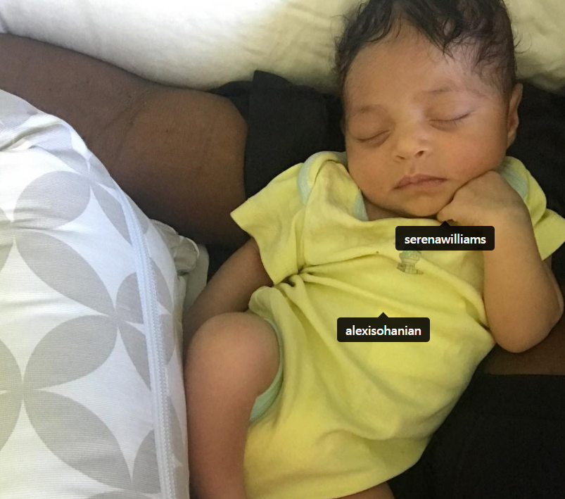 More adorable pics of Serena Williams’ baby girl
