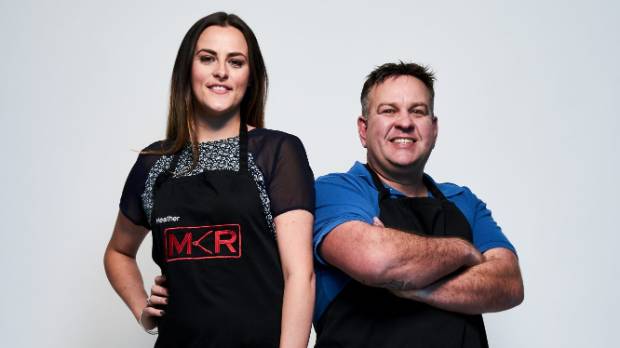 My Kitchen Rules NZ: Mitch and Heather’s sigh of relief