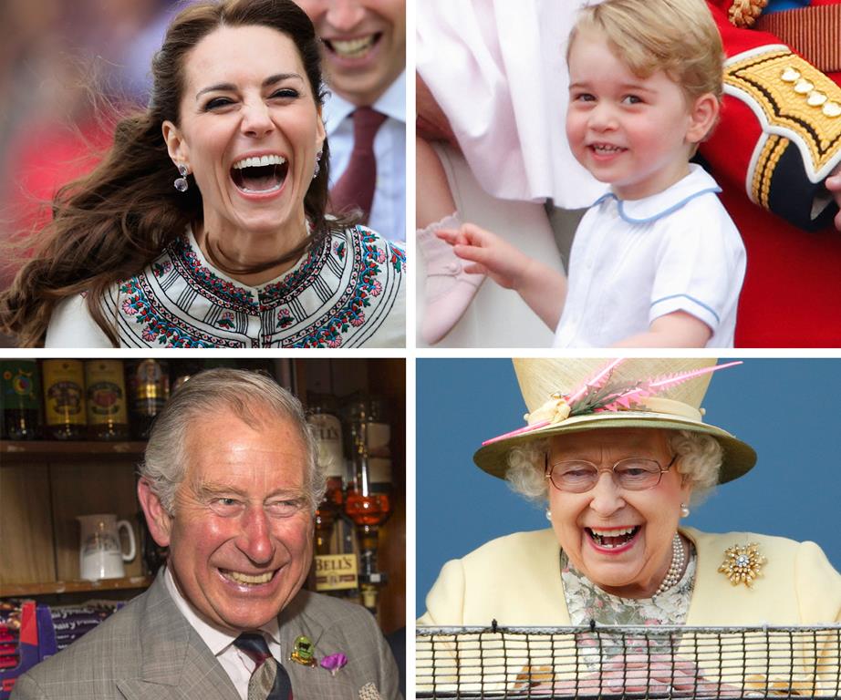 The British Royal family reveal their most candid moments