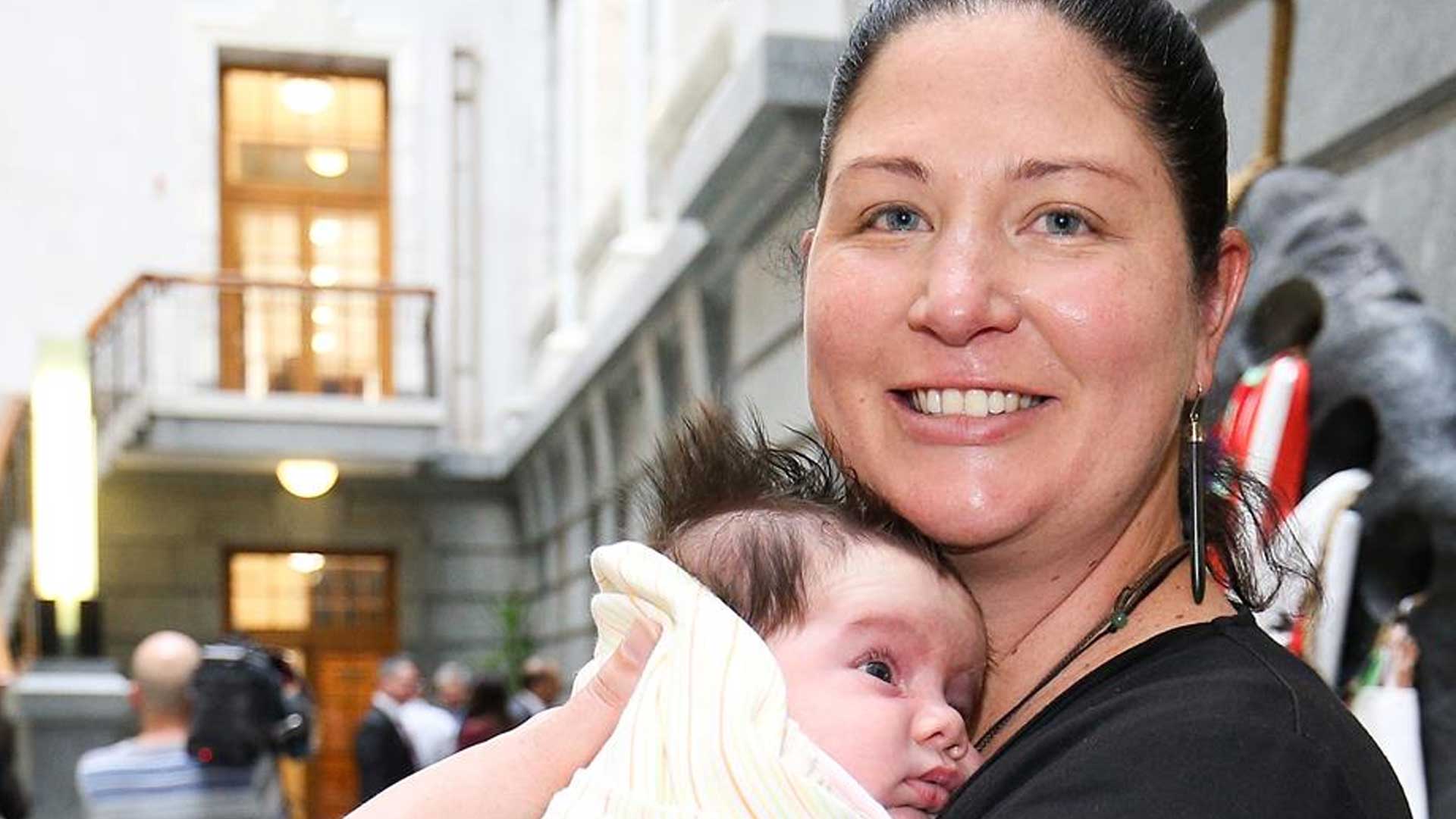 Willow-Jean Prime has just breastfed her baby in the debating chamber in Parliament – and we love it!